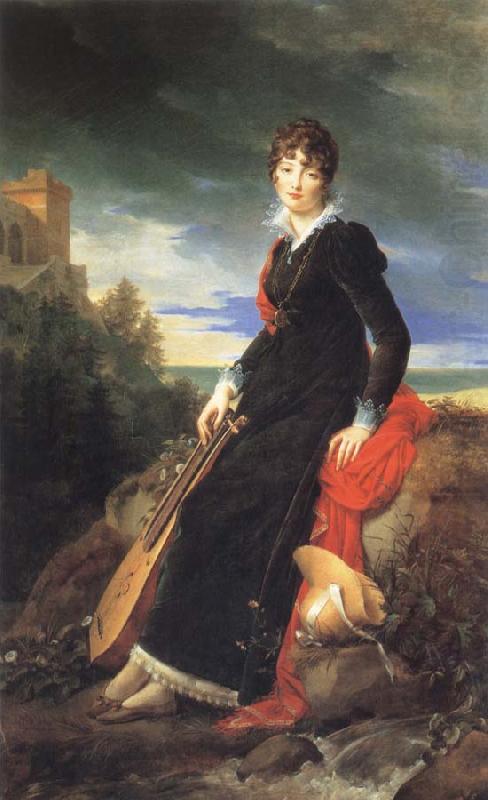 Francois Gerard Portrait of Katarzyna Starzenska china oil painting image